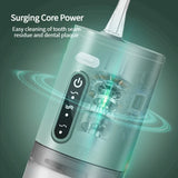 Portable Water Floss USB Rechargeable Oral Irrigator 280ML Electric Tooth Cleaning Device 3 Modes Waterproof Irrigator