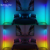 SunGlow™ - Corner Floor Lamp With Remote Control