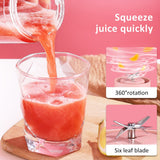 Mini Portable Juicer Rechargeable Electric Juicer Milkshake Fruit Handheld Smoothie Blender Wireless Juice Extractor
