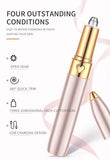 SPESHE Electric Eyebrow Trimmer Portable Eye Brow Epilator USB Eye Brow Shaver Facial Hair Removal for Women Beauty Makeup Tools