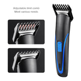 Professional Men's Hair Trimmer Rechargeable Electric Hair Clipper Portable Wireless Styling Razor Hair Cutting Machine Tool 42D