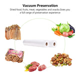 Vacuum Food Saver Sealer Bags Rolls For Vacuum Packing Machine 12/15/20/25/28cmx500cm for Vacuum Sealer for Meat Fruits