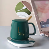USB Portable Mug Heater Coffee Mug Cup Warmer Milk Tea Water Heating Pad Cup Heater Warm At Constant Office Home Appliances