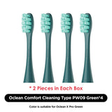Original Oclean Toothbrush Head for Oclean X/X Pro/Z1/F1/One/Air 2 Electric Sonic Toothbrush  PP material &amp; certification