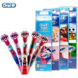 Oral B EB10 Toothbrush Heads Replacement Soft Bristle Brushes Head Rotation Replaceable for Kids Gum Care Teeth Deep Clean Oralb