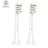 Original SOOCAS Replacement Toothbrush Head SOOCAS Sonic Toothbrush X3 X1 X5 X3U Electric Toothbrush Head Vacuum Packaging