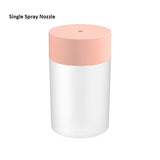USB Air Humidifier Ultrasonic Cool Mist Aromatherapy Diffuser with LED Warm Night Lamp Double Spray Nozzle Aroma Humidificador