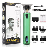 Professional Barber Hair Clipper USB Electric Hair Trimmer T-Outliner Cutting Beard Trimmer Shaver Men Barber Hair Cutting