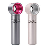 USB Rechargeable Portable Bladeless Fan Handheld Mini Cooler No Leaf Handy Fan Adjustable Handheld Personal Mini Fan