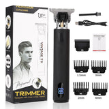 Professional Barber Hair Clipper USB Electric Hair Trimmer T-Outliner Cutting Beard Trimmer Shaver Men Barber Hair Cutting