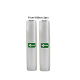 Vacuum Food Saver Sealer Bags Rolls For Vacuum Packing Machine 12/15/20/25/28cmx500cm for Vacuum Sealer for Meat Fruits