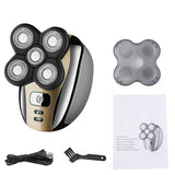 Wet Dry Electric Shaver for Men Beard Hair Trimmer Electric Razor Rechargeable Bald Shaving Machine LCD Display Grooming Kit