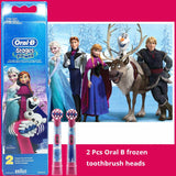Oral B EB10 Toothbrush Heads Replacement Soft Bristle Brushes Head Rotation Replaceable for Kids Gum Care Teeth Deep Clean Oralb