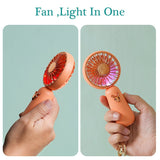 Mini Fan USB Rechargeable  Portable Hand Fan Lazy Temporary  Travel Shopping  Cooling Air Cooler