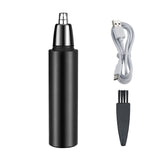 триммер для Professional Painless Men Trimmer for Nose Portable Rotating USB Charging Nose Ear Trimmer Eyebrow Hair Clipper