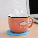 USB Power Coffee Warmer Mug Heater Tea Coffee Cup Mug Warmer Desktop Heating Cup Mat Pad Coasters for Office