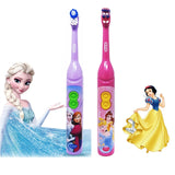 Oral B Kid's Toothbrush Rotating Brush Head Soft Bristle Gentle Oral Clean AA Battery Power Electric Toothbrush for Child Age 3+