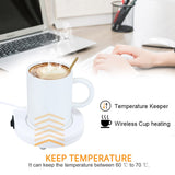 USB Electric Cup Heater For Coffee Milk Tea Heating Mug Warmer Pad Portable Hot Drink Heating Coaster For Home Office Kitchen