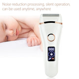 Women  Electric Beard Hair Removal Women's Shaving Machines USB Rechargeable Portable Female Hair Trimmer LCD