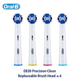 Original Oral B Replacement Brush Heads for Oral-B Rotating Electric Toothbrush Genuine Teeth Whitening Soft Bristle Refills
