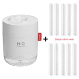 Portable Ultrasonic Humidifier 500ML Snow Mountain H2O USB Aroma Air Diffuser With Romantic Night Lamp Humidificador Difusor