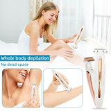 USB Rechargable Shaver For Women Facial Hair Remover Leg Body Hair Removal Female Shaving Machine Electric Lady Depilatory Razor