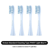 Oclean X Pro Elite/ X Pro/ F1 /Air 2/One 2/4PCS Replacement Brush Heads for Electric Toothbrush Deep Cleaning Tooth Brush Heads
