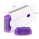 SPESHE 2 IN 1 Rechargeable Electric Hair Removal Device Portable Lady Epilator Device Painless Sensor Whole Body Depilador