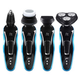 Rechargeable Electric Shaver Wet-Dry Dual Use for Men Beard Trimmer Floating Blade Washable Electric Razor Shaving Machine  F35