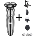 ZOZEN Electric Shaver Electric Shaver for Men Professional Hair Clipper and Beard Waterproof Rechargeable Men's Hair Shaver