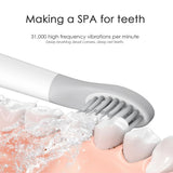 SOOCAS Original PINJING EX3 SO WHITE Toothbrush Head Electric Sonic Ultrasonic Tooth Brush Nozzles With Gift