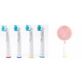 Toothbrush Heads+Silicone face brush Facial Cleansing Brush Head Suit For Braun Oral-B Pro 500 550 1000 3000 9000 9100 9400