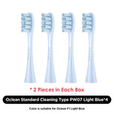 Original Oclean Toothbrush Head for Oclean X/X Pro/Z1/F1/One/Air 2 Electric Sonic Toothbrush  PP material &amp; certification