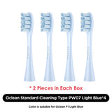 Original Oclean Toothbrush Head for Oclean X/X Pro/Z1/F1/One/Air 2 Electric Sonic Toothbrush  PP material &amp; certification