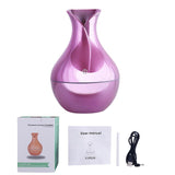 USB Aroma Essential Oil Diffuser Ultrasonic Air Home Humidifier Mini Mist Maker Aroma Diffuser 130ML 7 Color LED Light Office