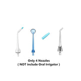 Oral Irrigator USB Rechargeable Dental Water Flosser IPX7 Waterproof 6 Modes 20-180PSI Water Jet 320ml Water Tank Teeth Cleaner