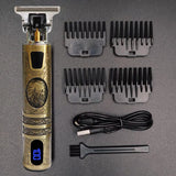 T9 Electric Hair Clipper Hair Cutting Machine T9 Trimmer For Men Razor LCD display Beard Trimmer Men's Shaver Gift USB Charge