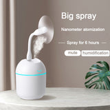 Mini Humidifier Ultrasonic Air Humidifier Essential Oil Diffuser Home Bedroom Office Aromatherapy Spray USB Night Light Filter