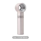 USB Rechargeable Portable Bladeless Fan Handheld Mini Cooler No Leaf Handy Fan Adjustable Handheld Personal Mini Fan