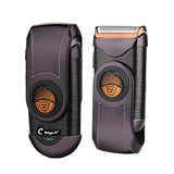 Portable Charge Electric Shaver Men Reciprocating Beard Trimmer 3D Floating Single Blade Razor Sideburns Trimmer + Spare Blade