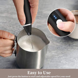 USB Rechargeable Blender Milk Frother 3 Speeds Electric Stainless Steel Handheld Mini Blender Drink Mixer for milk eggs