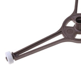 Microwave Oven Triangle Shaped Tray For Microwave Parts 24.5cm Flat Glass Plate