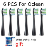 Replacement Brush Heads for Oclean X/X PRO Elite/F1/ One/ Air 2 Sonic Electric Toothbrush Nozzles Soft DuPont Bristle With Gift