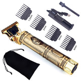 Professional Barber Hair Clipper Rechargeable Electric Finish Cutting Machine Beard Trimmer Shaver Cordless Corded
