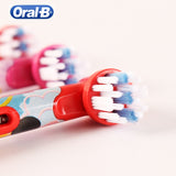Oral B Toothbrush Heads Replacement Children Cartoon Soft Bristles Round Electric Tooth Brush Heads Oral Care for Kids 2Pcs/4Pcs