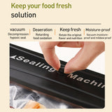 Portable Small Food Vacuum Sealer Automatic Vacuum Sealing Household Kitchen Preservation Machine Vacuum Packaging Machine