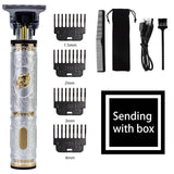 SPESHE T9 Hair Trimmer USB Hair Cutter Cordless Hair Clippers Shaving Grooming Kit Electric Beard Barber Shaver for Men Haircut