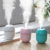 Ultrasonic Humidifier 220ML Electric Mini Air Purifier LED Lamp USB Essential Oil Diffuser Home Purifier Aroma Anion Mist Maker