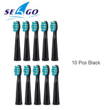 Seago Electric Toothbrush Heads Dupont Bristle Replacement Brush Heads Suitable For Seago Toothbrush Accessories Free Shipping