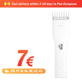 Professional Rechargeable Electric Hair Clipper Portable Hair Trimmer Low Noise Barber Hair Cutting Machine Kids Adult